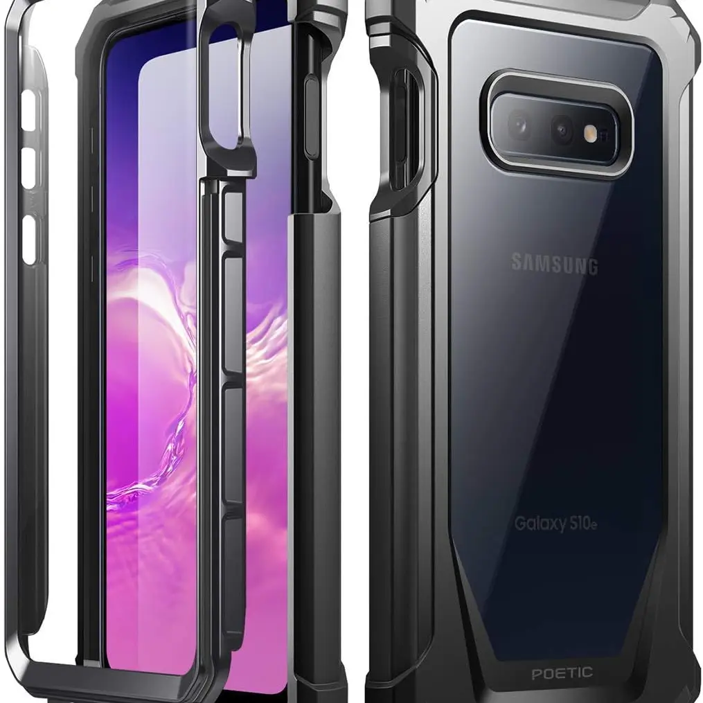 Rugged Clear Case for Samsung Galaxy