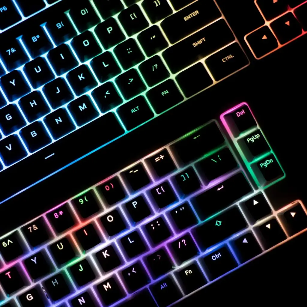 RGB Backlit Wired Keyboard – Spill Resistant