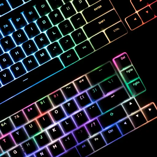 RGB Backlit Wired Keyboard – Spill Resistant